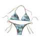 thumbnail image 4 of Bikini para mujer Traje de natación Femenina Femenina Bottom Bottom para Viajes de spas de fiesta del club Azul, 4 of 8