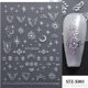 thumbnail image 4 of 4 Sheets Sun Star Nail Art Stickers Bronzing Moon Nail Decals 3D Self-Adhesive Heart Nail Stickers Rose Gold Sliver Starlight Moon Star Nail Designs S, 4 of 4