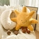 thumbnail image 2 of High Quality Smile Face Moon Yellow Sun Plushie Cushion Stuffed Cute Weather Plush Toy for Kid Bedroom Decor Sofa Throw Pillow, 2 of 5