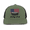 Loden/Black, variant on Heritage Pride Men's Embroidered Mesh Back Trucker Hat - American Flag & Angus Cattle Design, Loden/Black