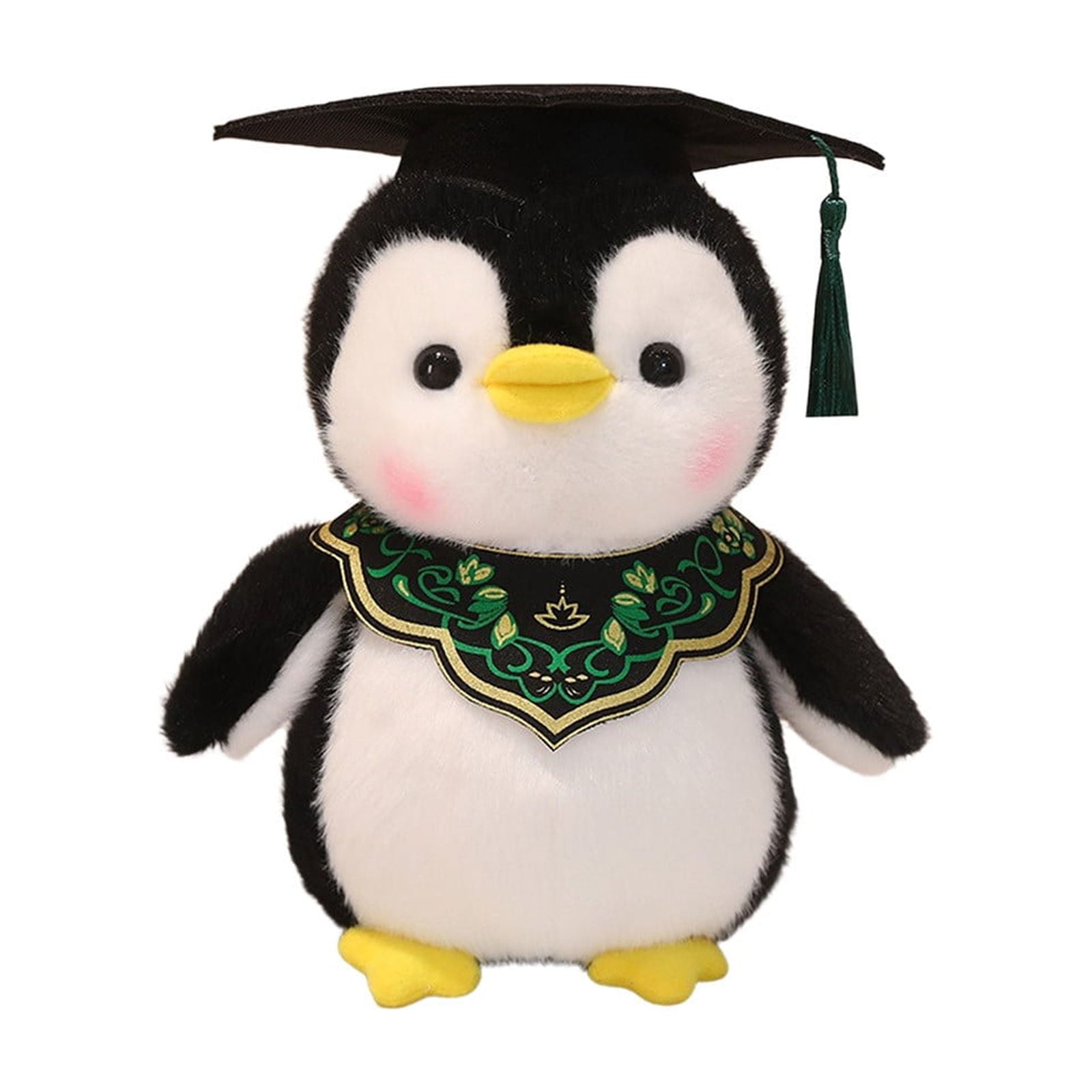 Plush Penguin Stuffed Animal Doll for Man Women Girls Boys Graduation Congratulatory Party Gifts 8.7in