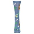 thumbnail image 2 of MeMoi Women's Tequila & Lime Rayon From Bamboo Crew Socks - Womens - Female, 9-11, Denim Heather, 2 of 2