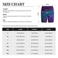 thumbnail image 3 of Fotbe Purple and Green Glitter Pantalones Cortos de Pijama para Hombre, Ropa de Dormir, Pantalones de Pijama Cortos para Hombre-X-Large, 3 of 6