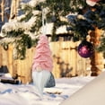 thumbnail image 5 of Fiudx Adornos Navideños de Madera, Ángel Sin Rostro, Decoración de Árbol Tallada a Mano, Muñeco de Tela Suave para Árbol, Pared o Puerta, Decoración Navideña, 7,5 X 16 Cm, 5 of 5