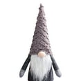 thumbnail image 2 of Gnome Plush Christmas Sin Rostro La Casa Del Hecha A Mano (gris), 2 of 7