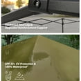 thumbnail image 5 of WildBreak Pop-up Canopy Tent, 10 x 10 feet, One-Person Set Up Heavy Duty, One Sidewall, Khaki, 5 of 6