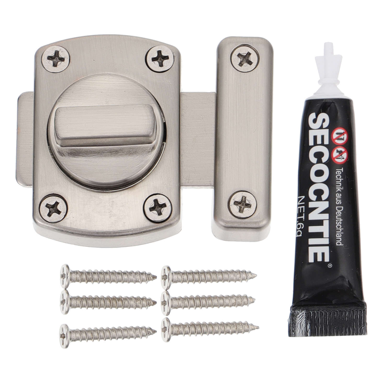 1Pc Door Bolts Latch Home Sliding Furniture Door Lock Useful Gate