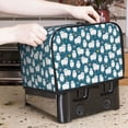 thumbnail image 6 of KLL Cute Sheep And Hearts Print 2 Slice Toaster Dust Covers Kitchen Small Appliance Cover with 2 Pockets,Can hold Jam Spreader Knife & Toaster Tongs (11.4 x 7.9 x 7.5), 6 of 6