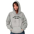 thumbnail image 4 of Funny Im Here To Pet Dogs Cute Lover Hoodie Sweatshirt Women Brisco Brands L, 4 of 6