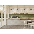 thumbnail image 2 of Bedrosians Makoto Rectangle Matte Ceramic Tile 3 x 10, Midori Green (5.38 sq. ft./Case), 2 of 5