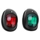 thumbnail image 3 of Uadme Lámpara de navegación LED, 1 par/Juego Lámpara de señal LED Universal Grado de protección IP66 Luz de navegación Lateral Marina(Negro), 3 of 5