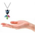thumbnail image 3 of KATGI Fashion 18K White Gold Plated Lovely Goldfish Austrian Color Crystal Pendant Necklace, 3 of 3