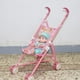 thumbnail image 4 of Carro de Plástico para Bebé, Carrito para Silla de Paseo, para Muñeca Mellchan, Juguetes para Niños, Rosa a Sunnimix Mini carrito de juguete, 4 of 8
