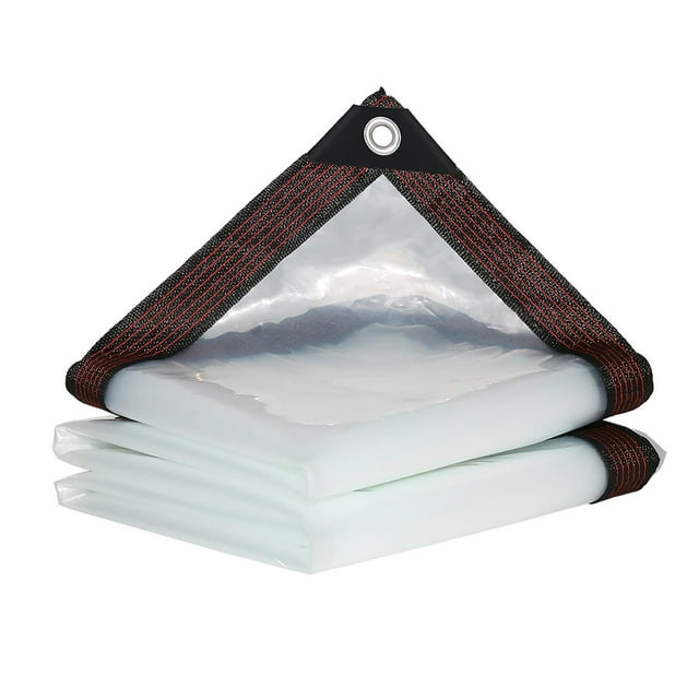 Housse de Protection pour Usage Extérieur Bâche Transparente Robuste avec Panneaux de Serre Idéale pour Jardin Camping Porche Patio Rideaux de Gazebo 2m X Fin Départ# s# Bâches Transparentes Durables pour Extérieur
