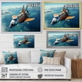 thumbnail image 4 of Designart "Orbiting Earth Space Shuttle Adventure I" Space Shuttle Canvas Art Print, 4 of 5