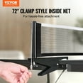 thumbnail image 2 of VEVOR Table de Ping-Pong Pliable Table de Tennis de Table de Jeu Intérieure avec Filet de Serrage, 2 of 9