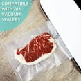 thumbnail image 2 of 200 Pint 6x10" Embossed BPA Free Vacuum Sealer Bags Unbranded Food Storage Bags Seal a Meal, 2 of 3