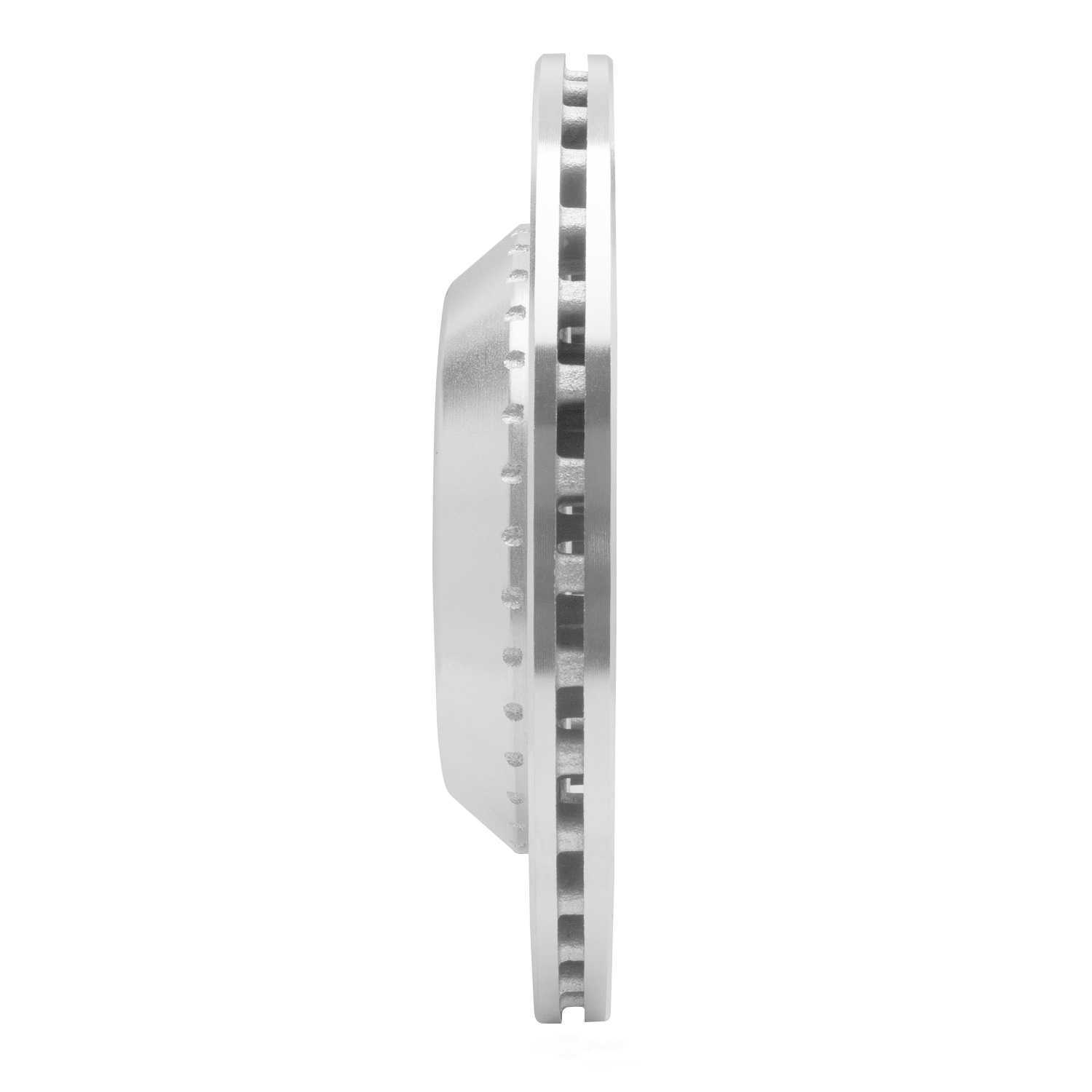 Dynamic Friction Company 631-63165L DFC Brake Rotor - Drilled And Slotted - Silver