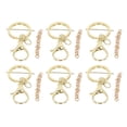 thumbnail image 1 of Accesorios para llaveros, kit para llaveros, 30 piezas, anillos para llaveros para manualidades, kit para hacer llaveros, muy recomendable, 1 of 12