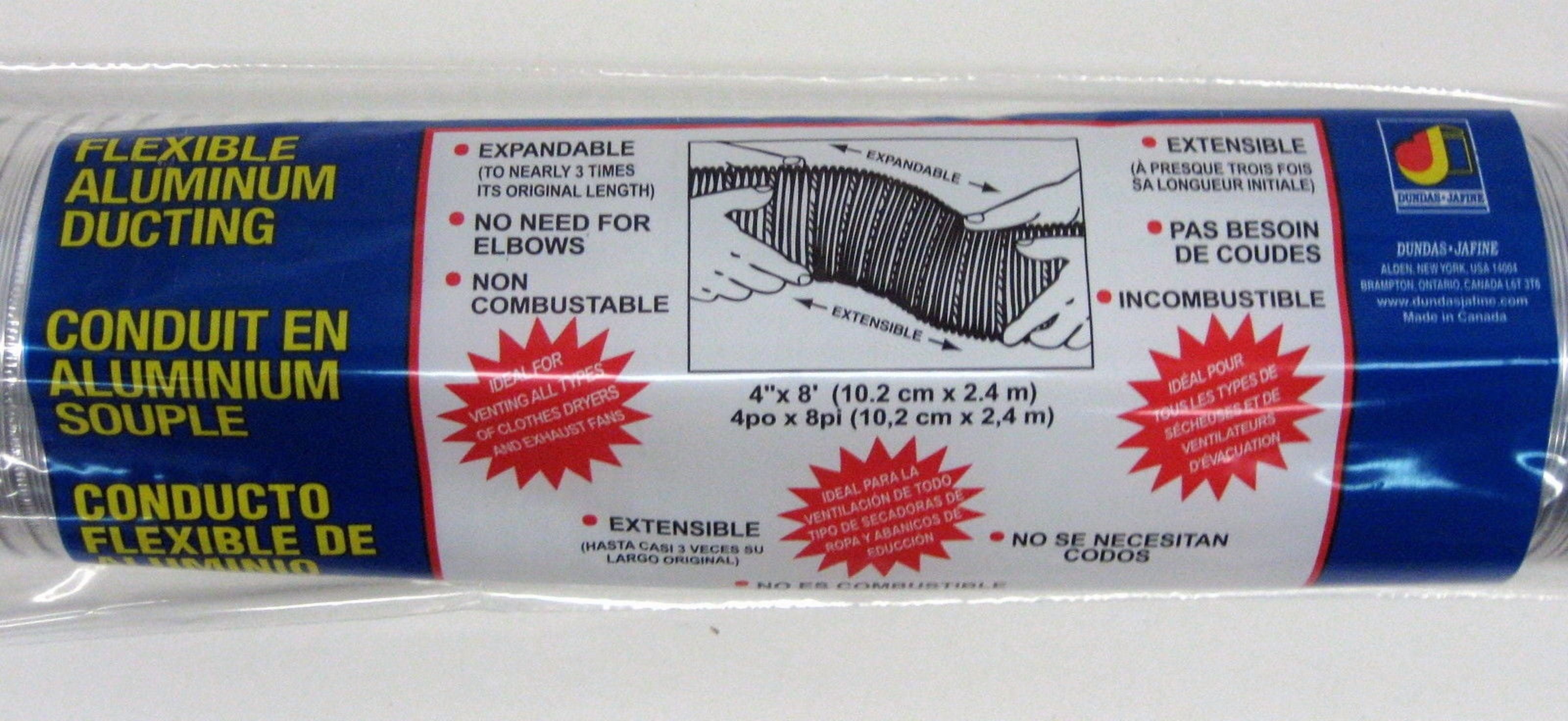 Dundas Jafine 4” Semi-Rigid Dryer Replacement Vent