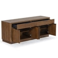 thumbnail image 4 of Safavieh Gabrietta 2 Drawer Wood Tv Stand in Medium Oak / Black, 4 of 18