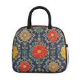 thumbnail image 2 of Obrewu Pioneer Flower Lunch Bag for Adult, Insulated, Leakproof, Oxford Cloth, 2 of 7