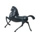 thumbnail image 2 of Adorno de caballo Escultura de caballo de metal Arte Éxito Significado Escritorio Caballo al galope Sin base, 2 of 9
