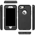 thumbnail image 4 of Entronix Funda Resistente para iPhone 7/8, Triple Capa, Resistente a Golpes y Anticaídas, Color Negro, 4 of 6