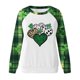 thumbnail image 5 of TaTaai Womens St Patricks Day Graphic Raglan Sweatshirt Long Sleeve Crewneck Casual Pullover Loose Fit Holiday Top Gift, 5 of 5