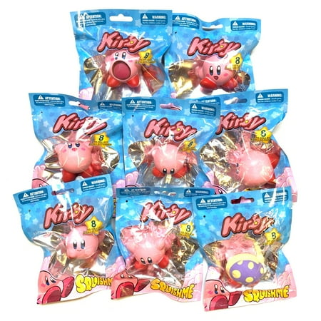 Nintendo Kirby Squishme Squishy Full Set of 8 Squishier