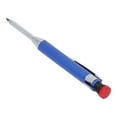 thumbnail image 2 of Mechanical Carpenter Pencil Set, Deep Hole Heavy Duty Robust Carpenter Pencil Kit Hard To Break With 12 Refill For Glass For Paper Blue, 2 of 8