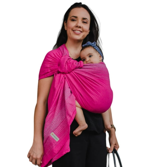 Rebozo Portabebés Indajani Balaj Rosa