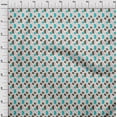 thumbnail image 3 of oneOone Silk Tabby Fabric Circle Geometric Print Fabric BTY 42 Inch Wide, 3 of 4