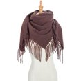 thumbnail image 4 of Dvkptbk Foulards pour Femmes Mode Hiver Femmes Foulard Colorée Décontractée Foulard à Franges Châle Vêtements en Liquidation, 4 of 5
