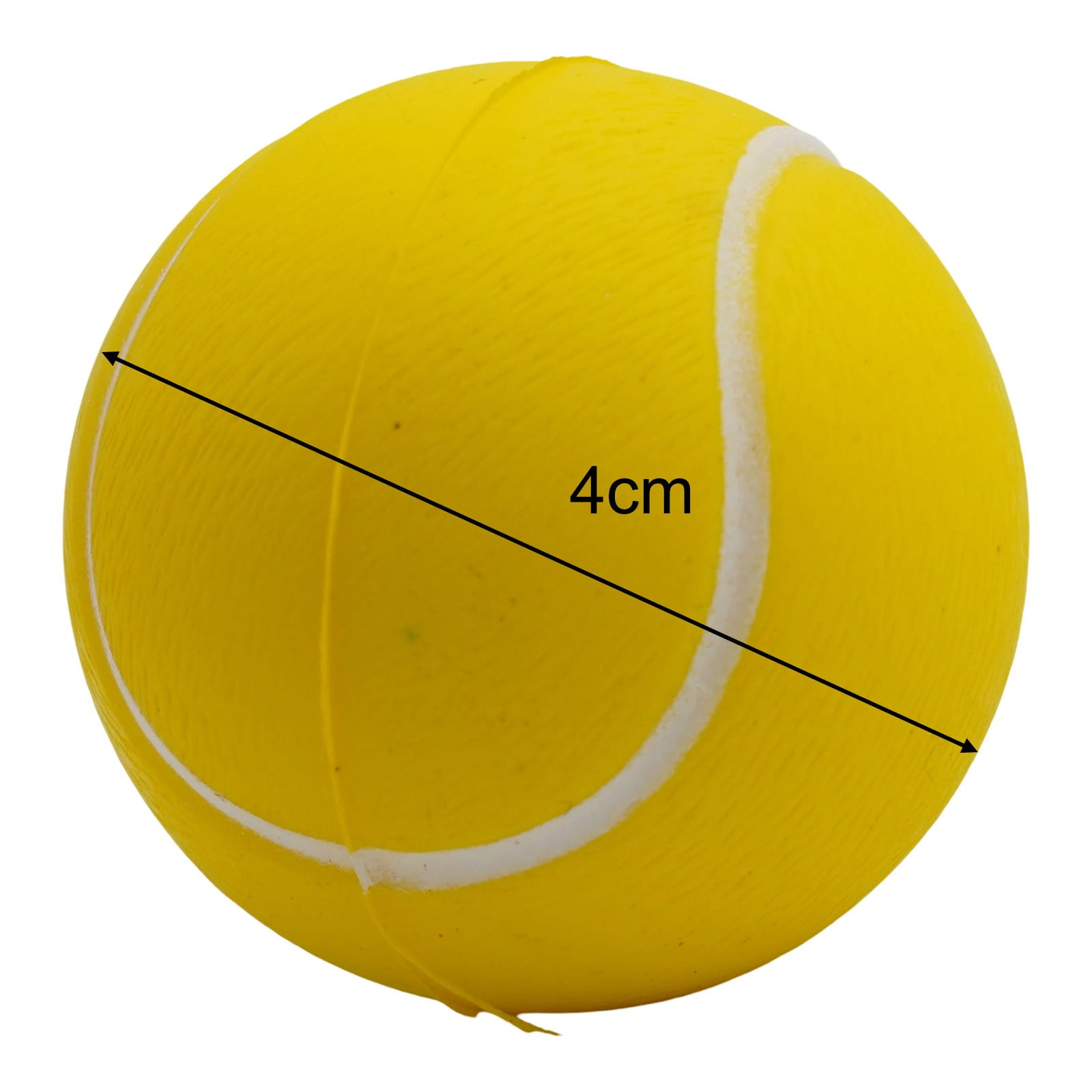 Splihome 20Pcs Foam Ball Soft Foam Sponge Tennis Balls Baseball Balls for Kids and Adults 4Cm Venting and Decompression Elastic Ball Chil，Tennis