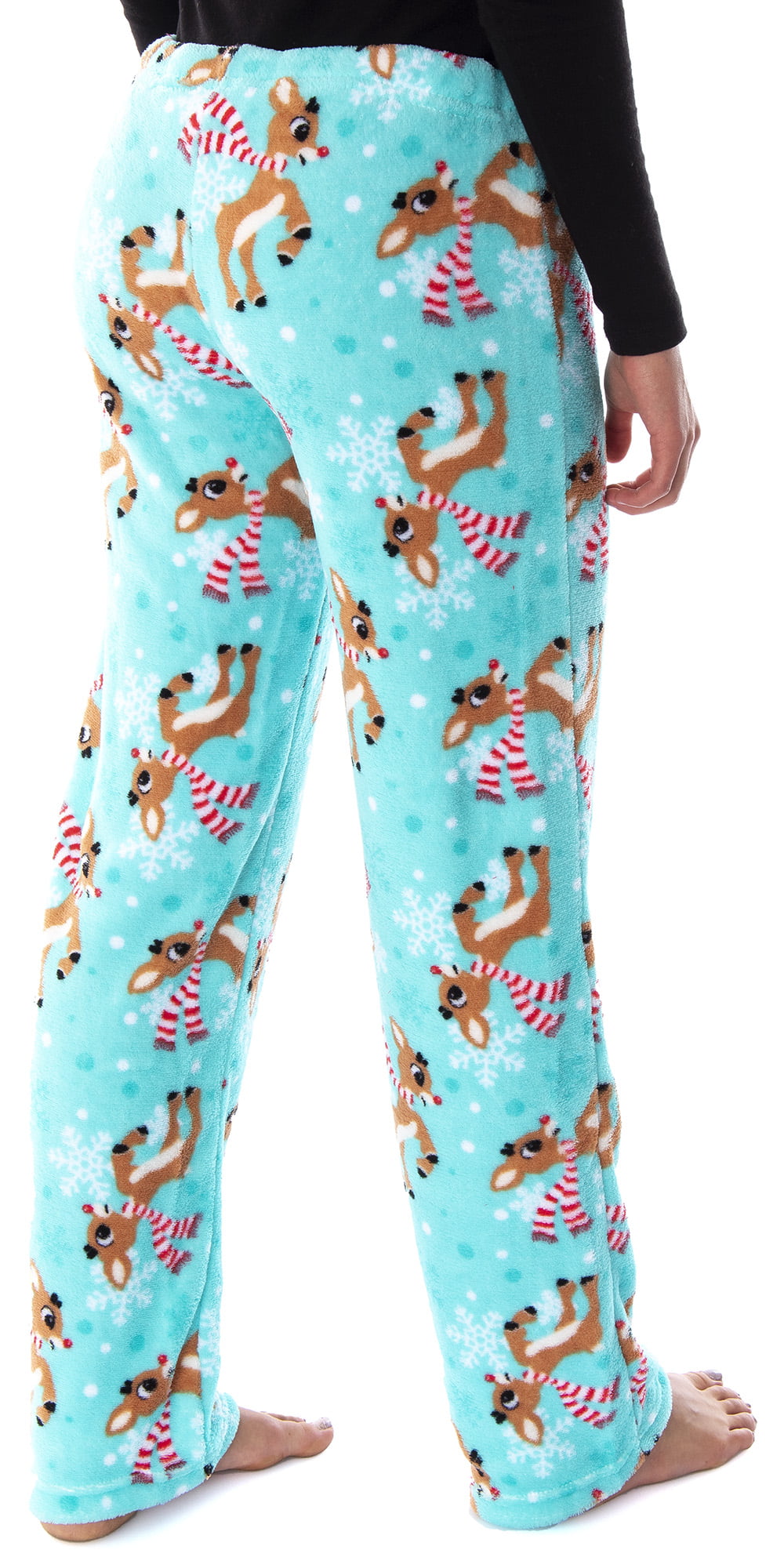 Kids Rudolph The Red Nosed Reindeer Holiday Fleece Pajama Pants Red 