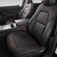 thumbnail image 6 of Gustave Universal Black, PU Leather, Comfortable, Breathable, Front Seat Covers, 6 of 8