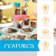 thumbnail image 4 of Unique Moana Party Supplies, Moana Birthday Party Supplies Featuring Moana and Maui, Serves 10, With Plates, Cups and Napkins, Multicolor, 4 of 5