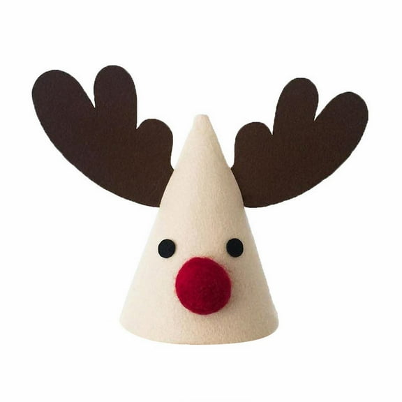 UYUH ‌DIY Christmas Hat Craft Kit‌ Make Your Own Festive Santa Hat with Bells, Perfect for Christmas Tree, Snowman, Child & Adult Party Decor