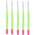 thumbnail image 2 of Dreadlock Making Hook, Portable Hook Set, Hair Styling Crochet Hook Kits,  Extension Hooks Pulling Hook Needle For , Feather And Rug Making, 2 of 8