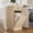 Oak-Single, variant on Tilt Out Laundry Hamper Cabinet with 2 Drawers &Baskets, 20 gal Wooden Laundry Basket for Bathroom, Laundry Room, Bedroom
