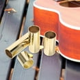 thumbnail image 3 of WHAMVOX 4pcs Bass Guitar Slides Stainless Steel Guitar Slider for Electric Guitar Control Enhancement Recording, 3 of 8