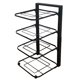 thumbnail image 1 of Estante de almacenamiento de cocina, estante de almacenamiento de cocina, estante organizador de ollas de cocina de carbono, estante de almacenamiento de acero al carbono, solución innovadora, 1 of 8