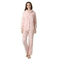 thumbnail image 2 of Richie House Women's Dot Bathrobe Robe Set RHW2497, 2 of 3