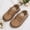 Khaki, variant on Boys School Loafers Premium PU Leather Double Buckle Wedding Flats Dress