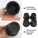 thumbnail image 3 of 6Pack Furniture Risers Black Bed Risers 2.3 Inch,Bed Lifts Risers for Sofa,Couch,Desk,Extenders Sup, 3 of 5