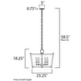 thumbnail image 3 of 16103CLPN Maxim Lighting Lucent - Five Light Chandelier     -Traditional Installation, 3 of 6