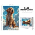 thumbnail image 4 of Rateoe Cartoon Cloud Puppy Pattern Wooden Picture Puzzle ,1000 Piece Jigsaw Puzzle ,Family Fun Puzzle, Home Décor Puzzle, Gift Puzzle(Vertical style), 4 of 9