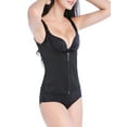 thumbnail image 2 of FUTATA Women Waist Trainer Slim Corset Zipper Vest for Weight Loss Gym Workout Waist Cincher Tummy Control Body Shaper Tank Top With Straps, 2 of 6