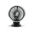 thumbnail image 3 of Scienceny Mini ventilador eléctrico de ventilación de aire para coche con luz LED de colores, ventiladores de refrigeración ajustables silenciosos Paneles de instrumentos para automóviles Blanco Scienceny VI015740-02B, 3 of 6